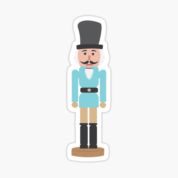 Christmas Nutcracker Illustrations Sticker