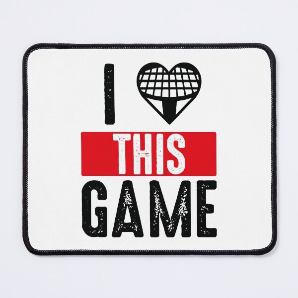 Item preview, I Love This Game - Roundnet - Black designed and sold by saechla.