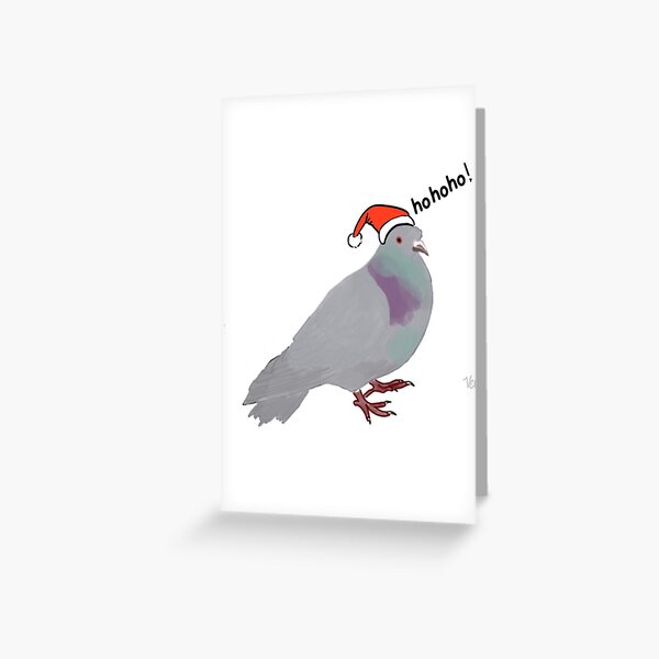Item preview, Christmas Pigeon  designed and sold by Veia Bradley.