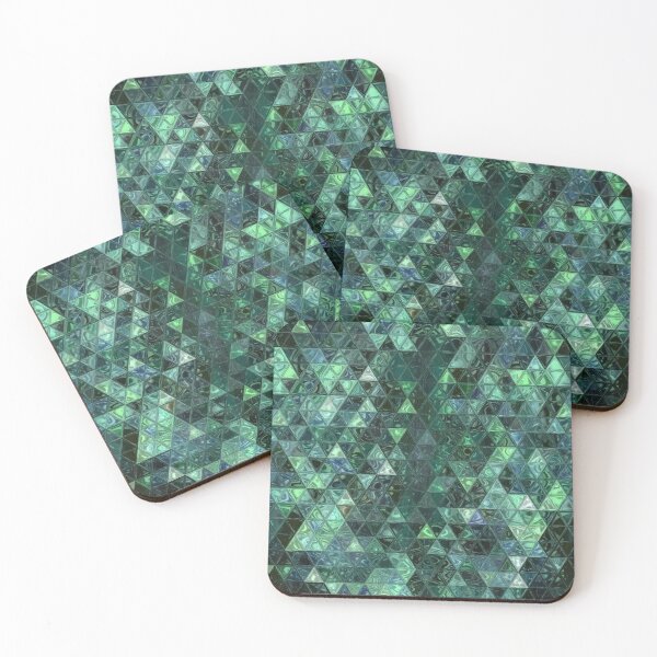 Item preview, Green Patchwork designed and sold by Jennifer Phipps.
