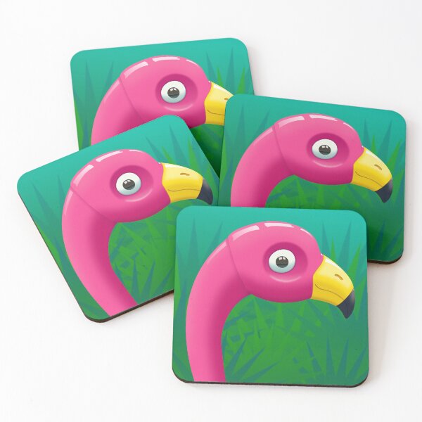 Item preview, Flamingo in the Jungle designed and sold by IJStanding.
