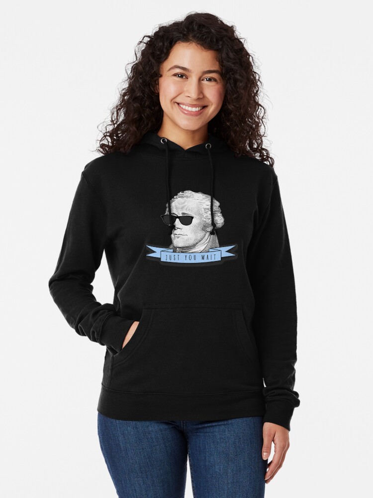 Alternate view of My name is A. Ham Lightweight Hoodie