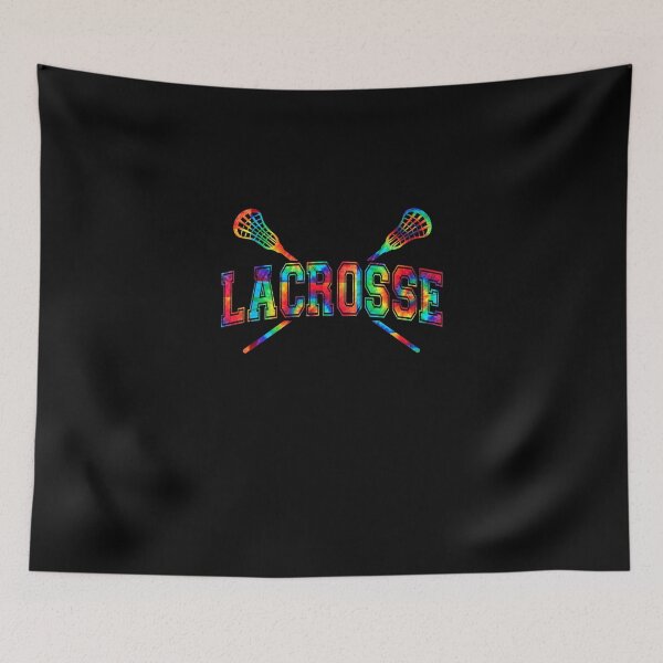 Item preview, Lacrosse Tiedye Crossed Sticks Cool LAX Gear Boys or Girls designed and sold by HelenaStrau.