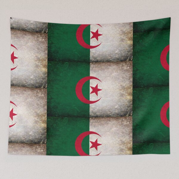 Artikelvorschau, Algerien Flagge Grunge entworfen und verkauft von zuen.
