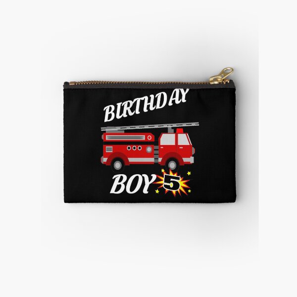 Item preview, 5 Years Old Birthday Design Firetruck GifDesign  designed and sold by drwigglebutts.