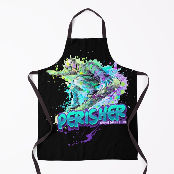 Item preview, Perisher Boarders Shred it Better - snowboarder design designed and sold by HROC.
