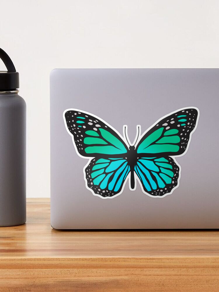 Monarch Butterfly STICKER, waterbottle, laptop decoration- Stickers & -  GrayDayStudio