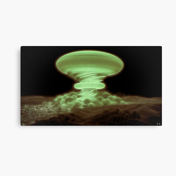Mushroom Cloud Canvas Print