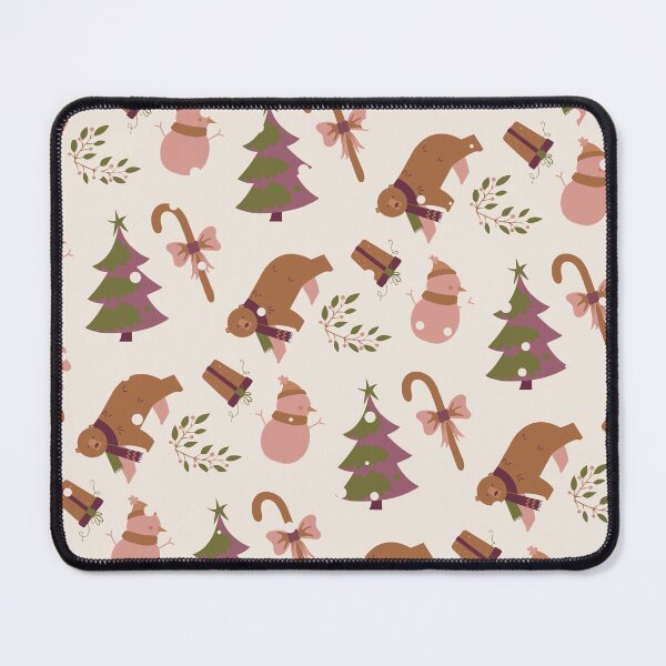 Item preview, Brown Christmas Retro Pattern designed and sold by fowons.