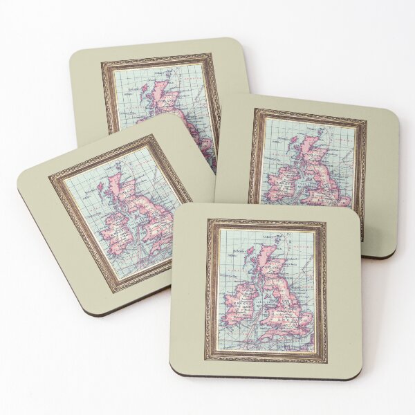 Item preview, United Kingdom - Vintage Map designed and sold by Lidra Zehcnas.