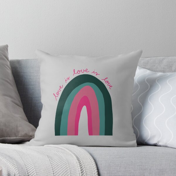 Item preview, Small sweet rainbow "love is love is love" designed and sold by herzdruck.