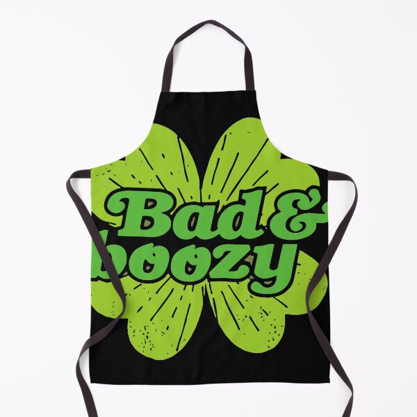 Item preview, bad and boozy four leaf green female patricks day irish designed and sold by Super-Thomas.