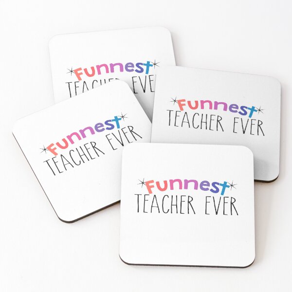 Item preview, Funnest Teacher Ever designed and sold by emeraldseason.