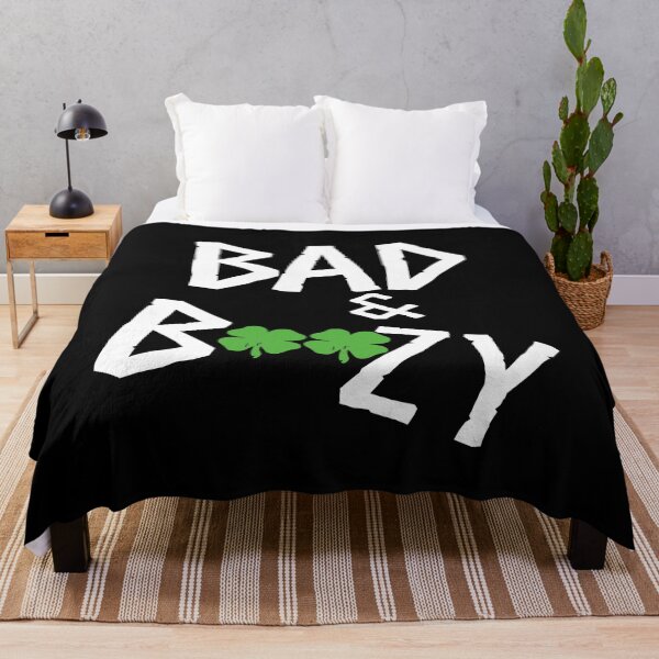 Item preview, bad and boozy lucky funny patricks day drinking irish designed and sold by TheCarrier.