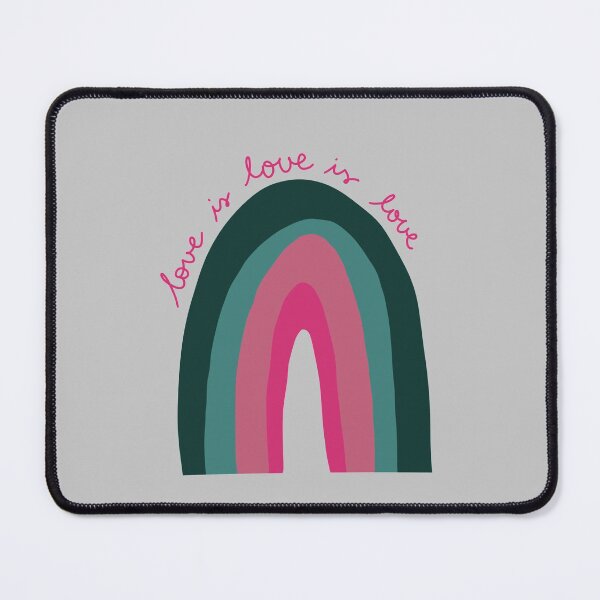 Item preview, Small sweet rainbow "love is love is love" designed and sold by herzdruck.