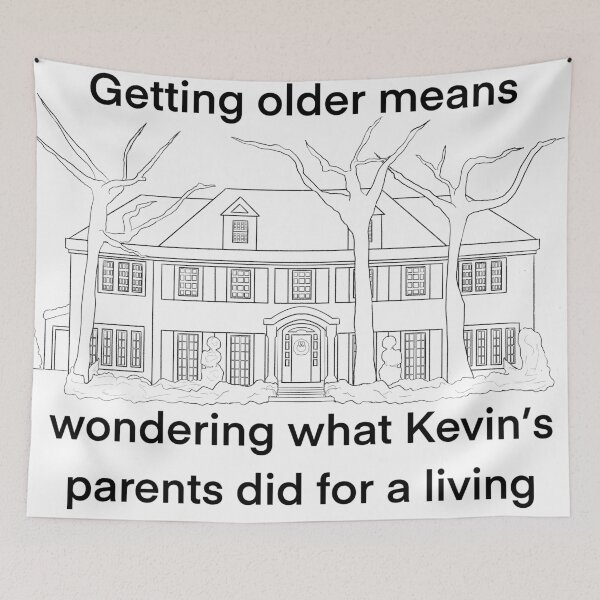 Item preview, Home Alone House (getting older) designed and sold by ArtSCPdesign.