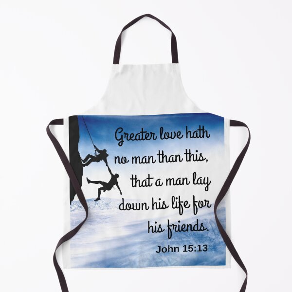 Item preview, John 15:13 KJV designed and sold by Caregiverology.