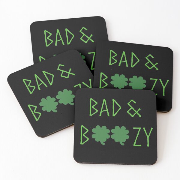 Item preview, bad boozy summer women sleeve print patricks green irish designed and sold by Super-Thomas.