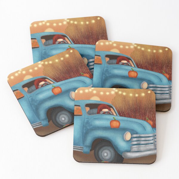 Item preview, Gnome in a truck designed and sold by CharlieCreates.