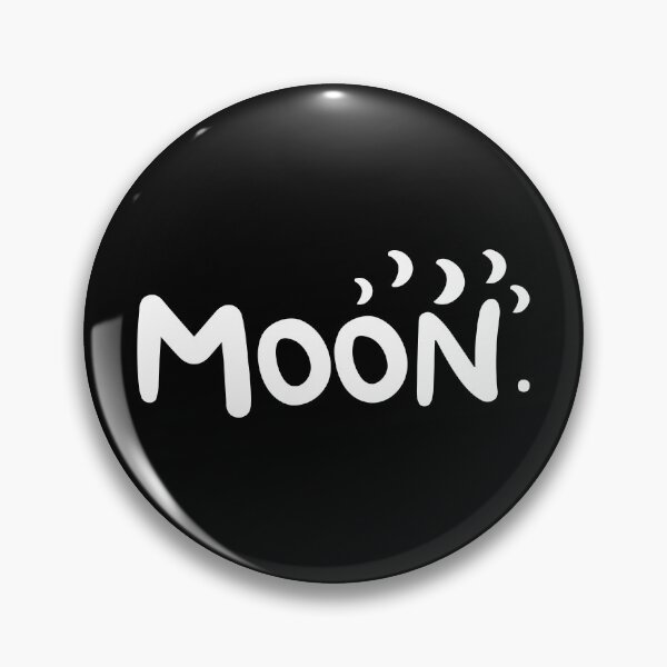 Item preview, Moonov - White moon designed and sold by o0Nomad0o.
