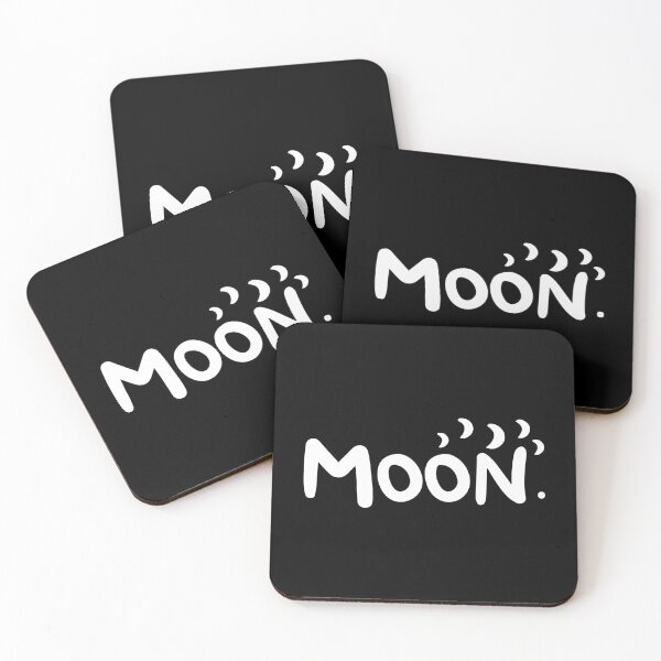 Item preview, Moonov - White moon designed and sold by o0Nomad0o.
