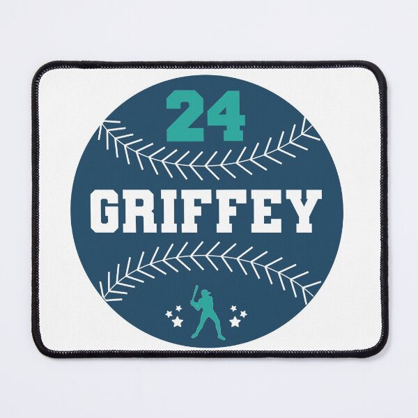 Item preview, 24 Ken Griffey Jr, The Kid, Seattle Redro Baseball, Ken Griffey Junior,  designed and sold by ahmedelatitt.