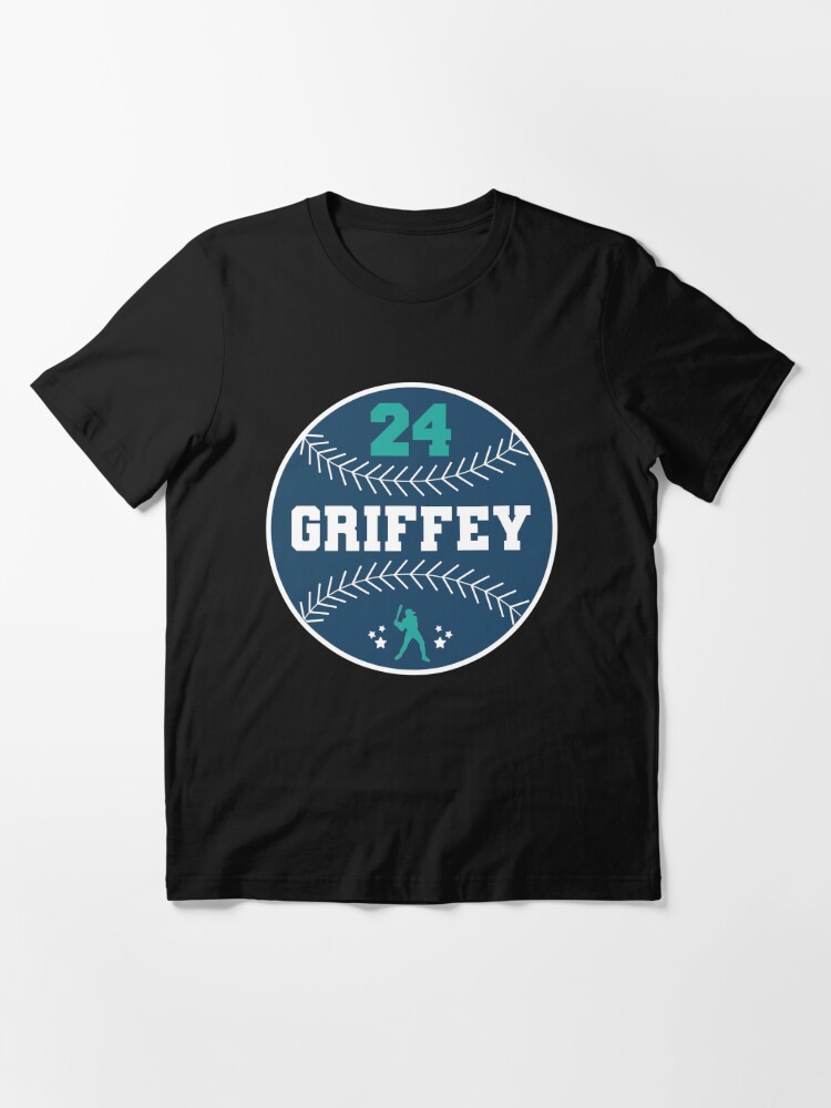 Ken Griffey Jr. Shirt, Seattle Baseball Hall of Fame Men's Cotton T-Shirt