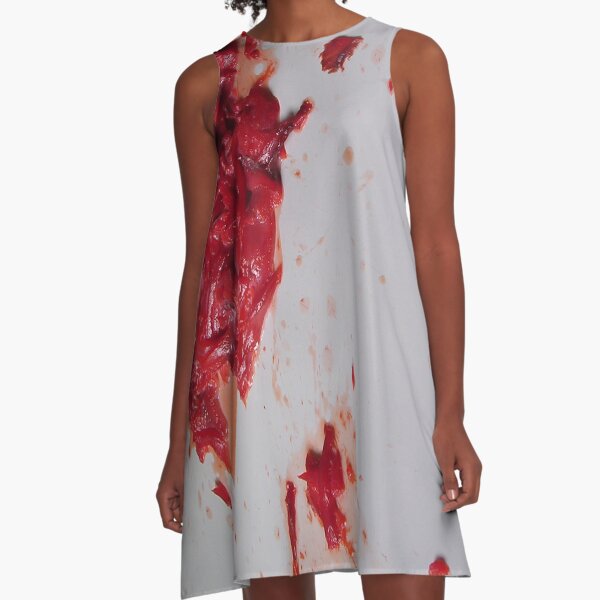 Bulimie Flesh dress A-Linien Kleid