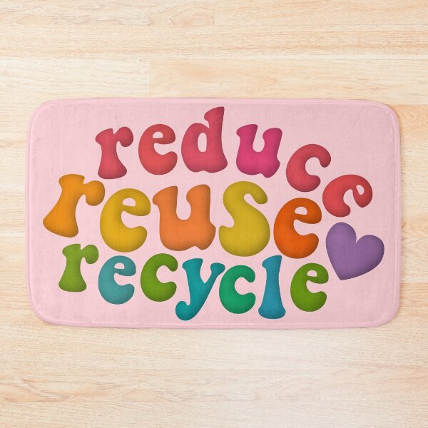 Item preview, Reduce Reuse Recycle Rainbow Retro Environmental Advocacy designed and sold by cashewdays.
