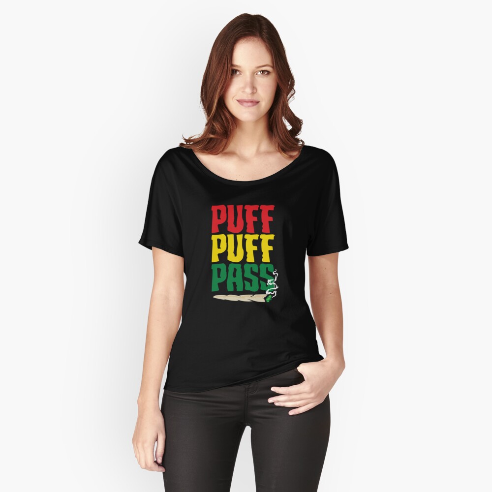 Puff Puff Pass Asthma Inhaler Funny Unisex T-Shirt - Sandilake Clothing