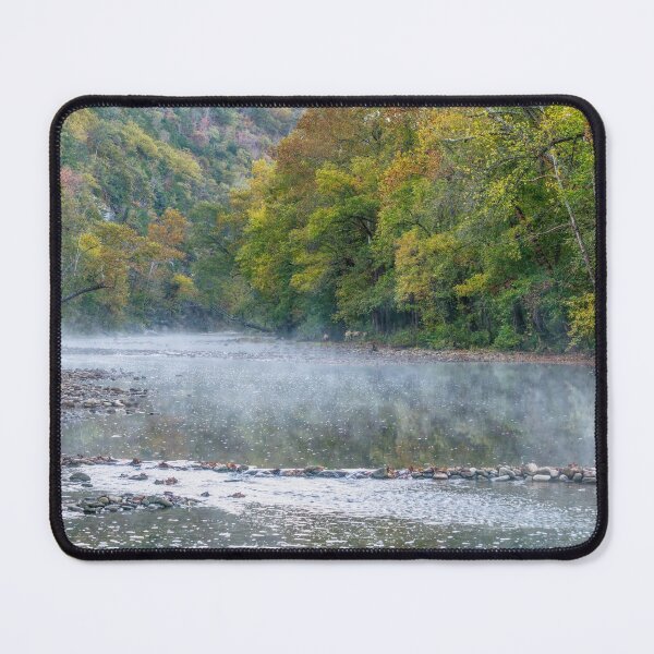 Item preview, Elk And Steamy Buffalo River designed and sold by mljdwhite.