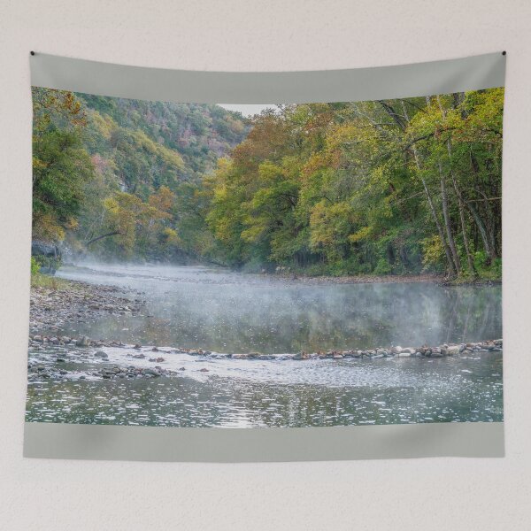 Item preview, Elk And Steamy Buffalo River designed and sold by mljdwhite.