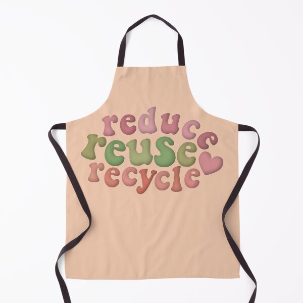 Item preview, Reduce Reuse Recycle Environmental Advocacy Pink Green Retro designed and sold by cashewdays.