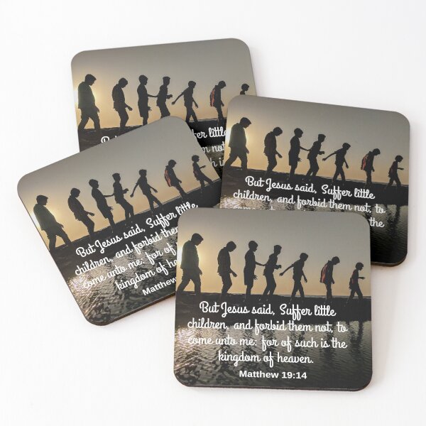 Item preview, Matthew 19:14 KJV designed and sold by Caregiverology.