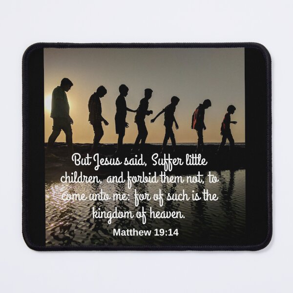 Item preview, Matthew 19:14 KJV designed and sold by Caregiverology.