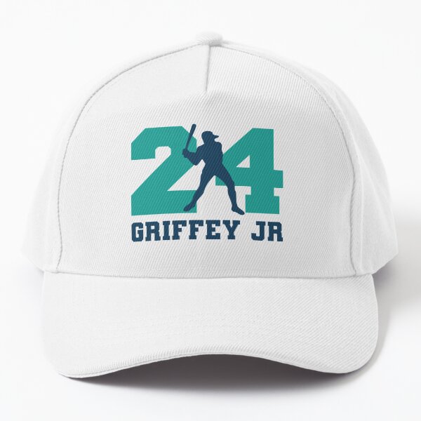 24 Ken Griffey Jr, The Kid, Seattle Redro Baseball, Ken Griffey Junior,   Cap for Sale by ahmedelatitt