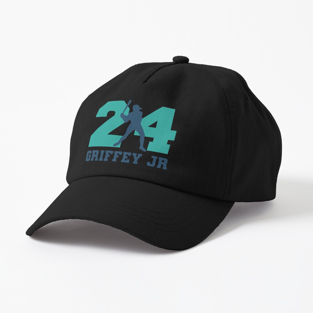 24 Ken Griffey Jr, The Kid, Seattle Redro Baseball, Ken Griffey Junior,   Cap for Sale by ahmedelatitt