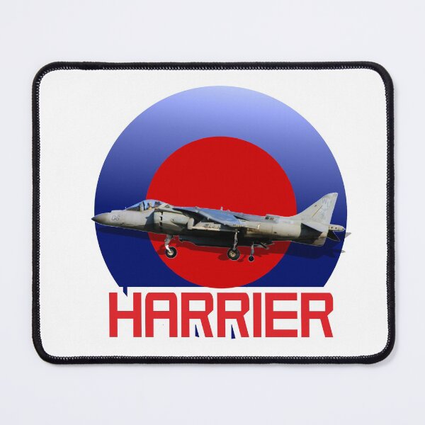Item preview, RAF Harrier jump jet in RAF Roundel designed and sold by ajtechdesigns.