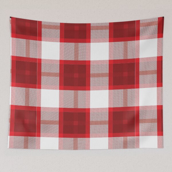 Item preview, Red White Christmas Tartan Plaid Pattern designed and sold by TheGiftHub.