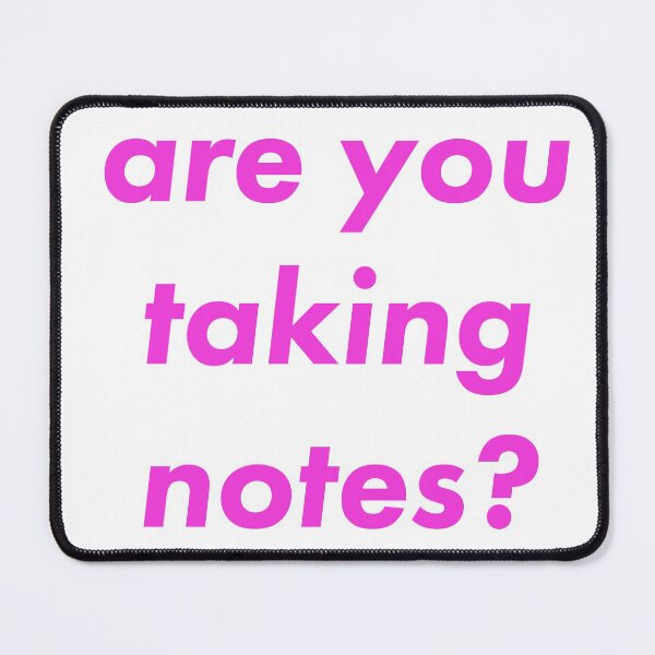 Item preview, Are you taking notes? designed and sold by rsty11.