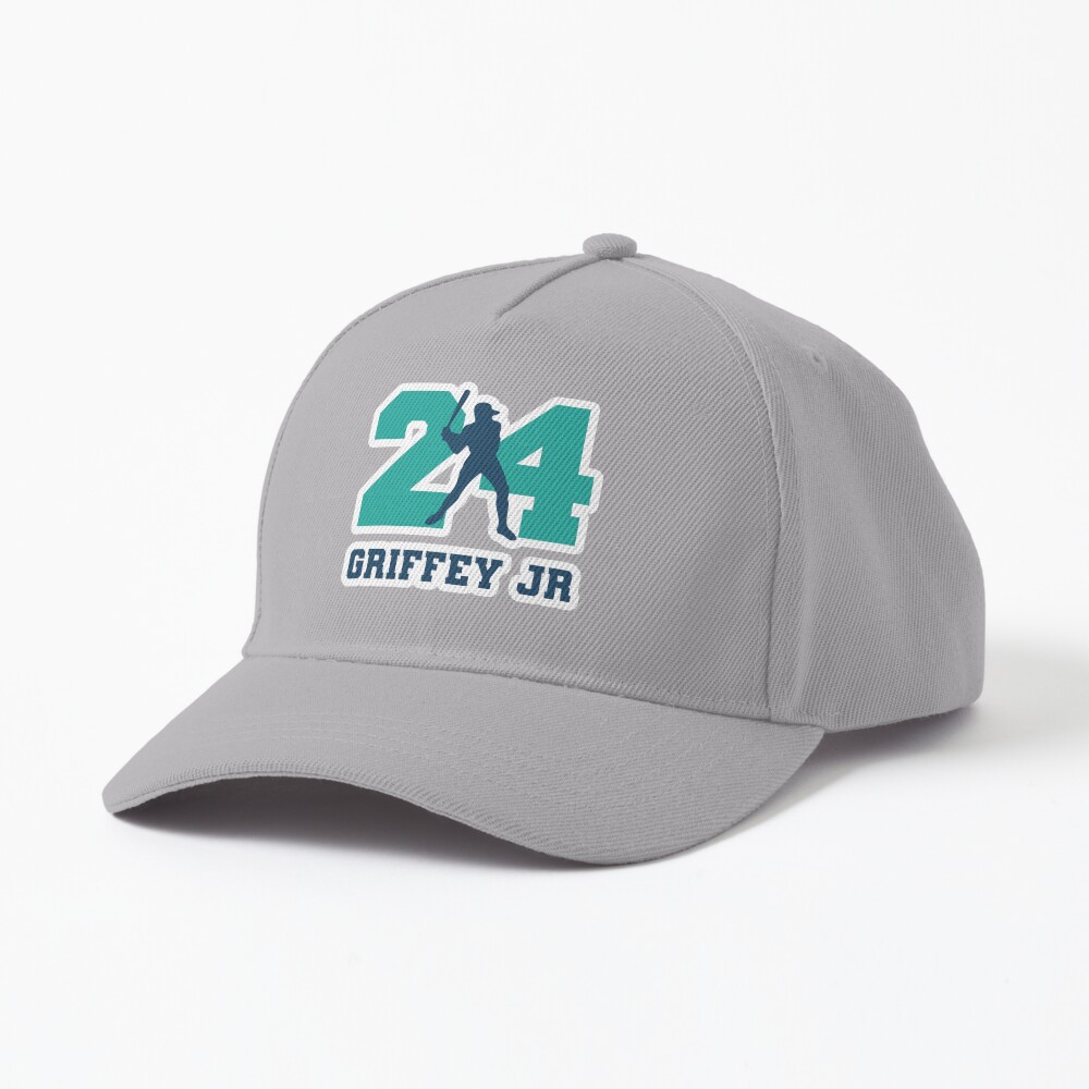 24 Ken Griffey Jr, The Kid, Seattle Redro Baseball, Ken Griffey Junior,   Cap for Sale by ahmedelatitt