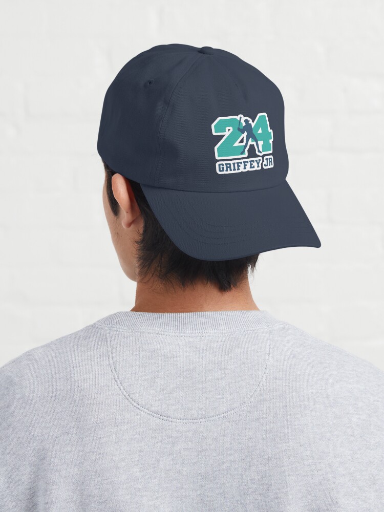 24 Ken Griffey Jr, The Kid, Seattle Redro Baseball, Ken Griffey Junior,   Cap for Sale by ahmedelatitt