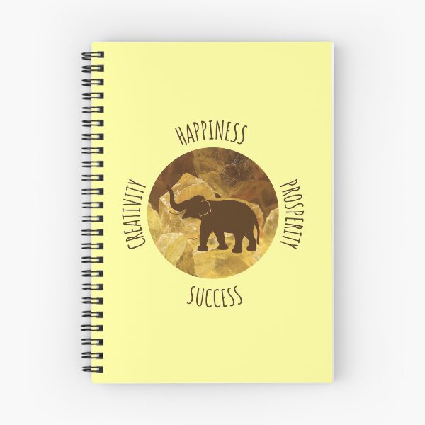 Item preview, Citrine Colors Elephant Luck Happiness Prosperity Creativity Success designed and sold by Artventurous.
