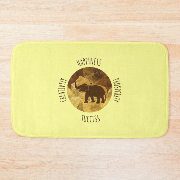 Item preview, Citrine Colors Elephant Luck Happiness Prosperity Creativity Success designed and sold by Artventurous.