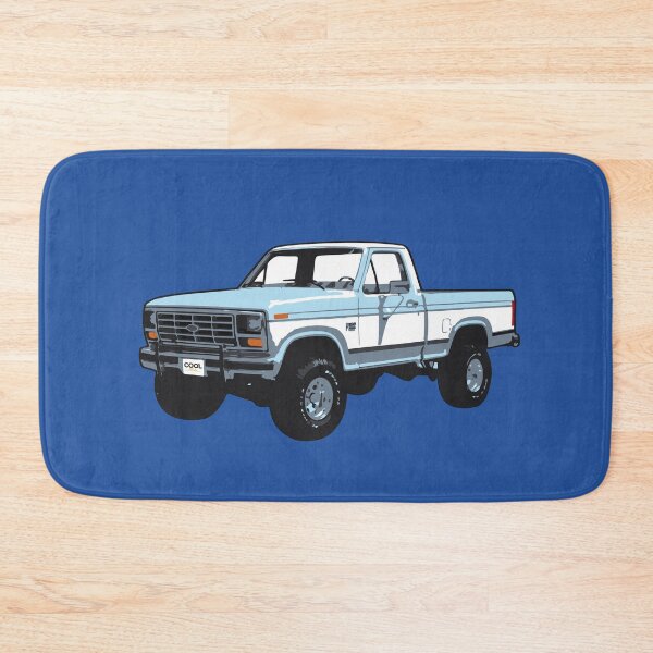Item preview, 80's Blue White 4x4 F Truck designed and sold by CoolRide.