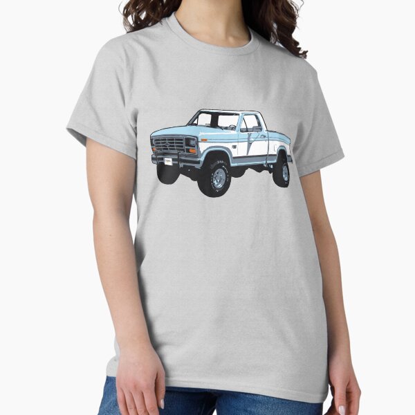 Item preview, 80's Blue White 4x4 F Truck designed and sold by CoolRide.