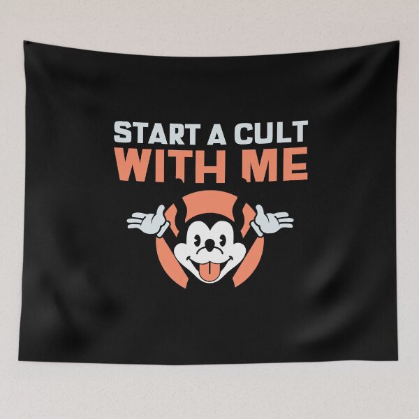 Item preview, Start A Cult With Me - Funny Cult Design designed and sold by Shirtlify.