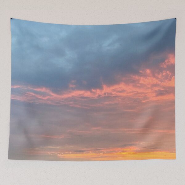 Item preview, Orange cloudy sky designed and sold by HenrikGPhoto.