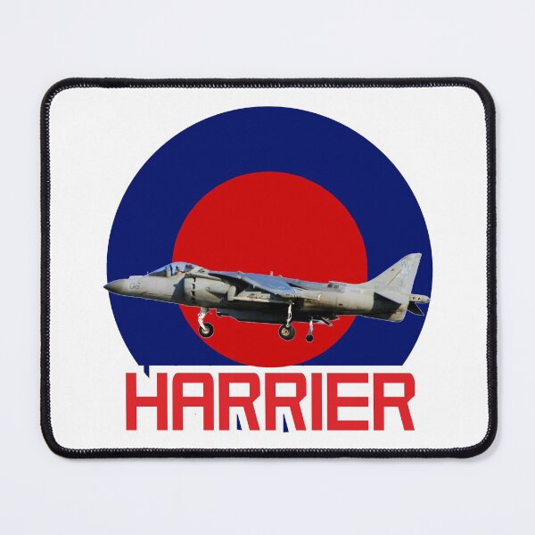 Item preview, RAF Harrier jump jet in RAF Roundel designed and sold by ajtechdesigns.