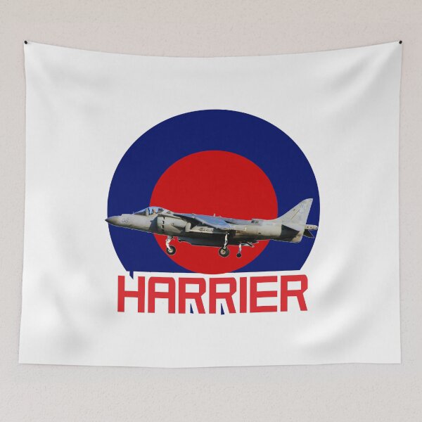 Item preview,  RAF Harrier jump jet  in RAF Roundel designed and sold by ajtechdesigns.